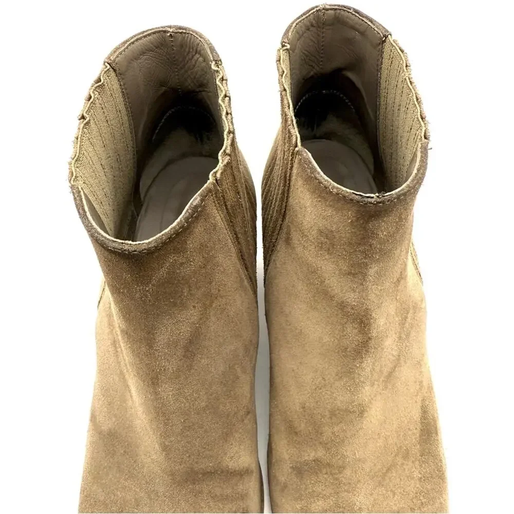 Vince Haider Ankle Bootie Flint Suede 8